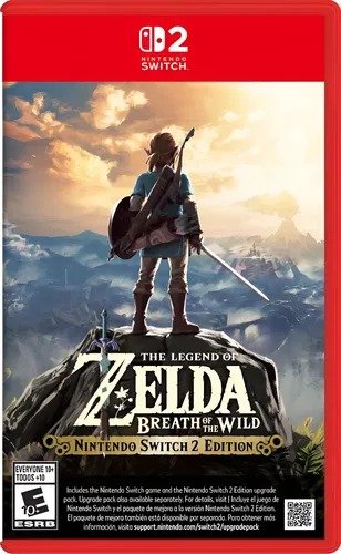 The Legend Of Zelda Breath Of The Wild (Nintendo Switch 2)